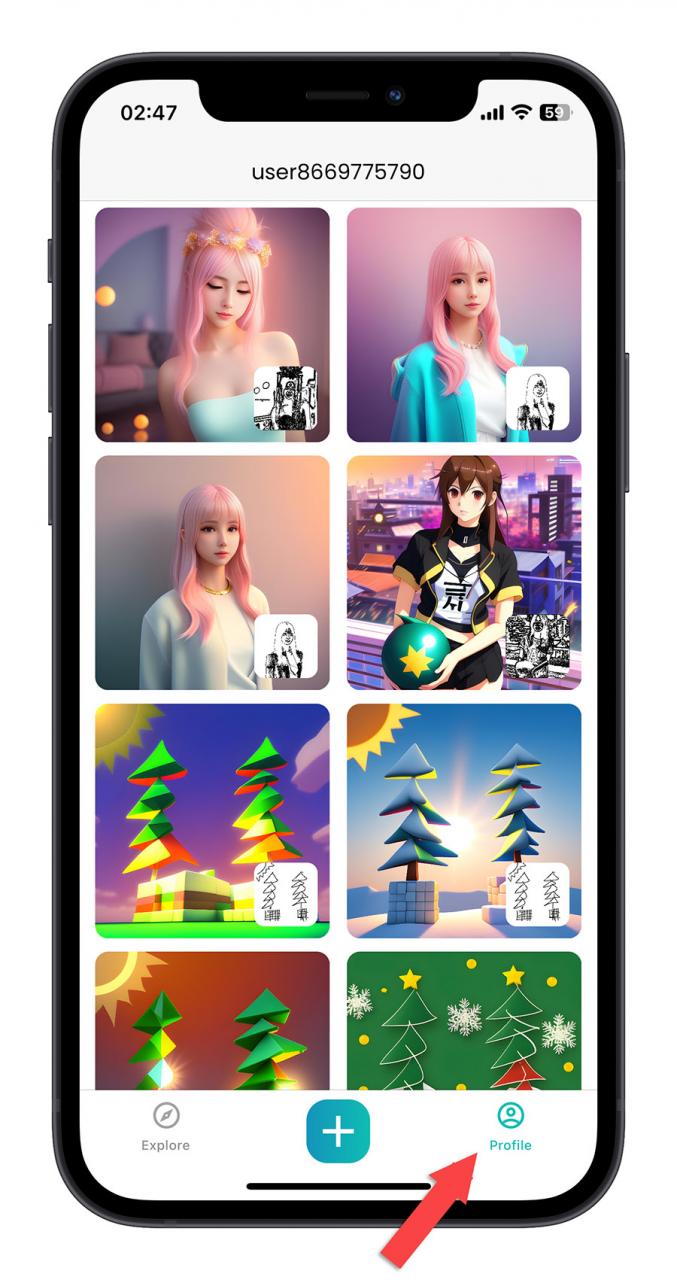 随意几条线就能让 AI 帮你把图片画完，还可以生成 肖像画 第16张