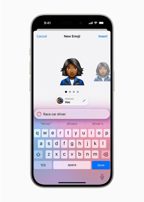 苹果iOS18.2系统全新表情符号，用户可自定义表情符号 第1张