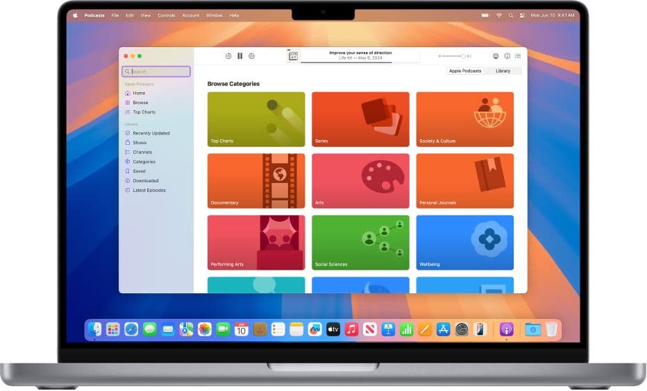 Apple Podcasts 小工具新功能