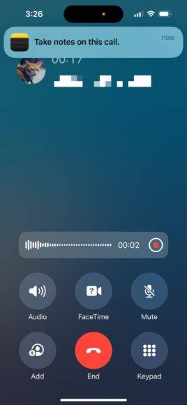 苹果iOS18.1系统新电话录音功能（操作步骤及总结对话） 第4张