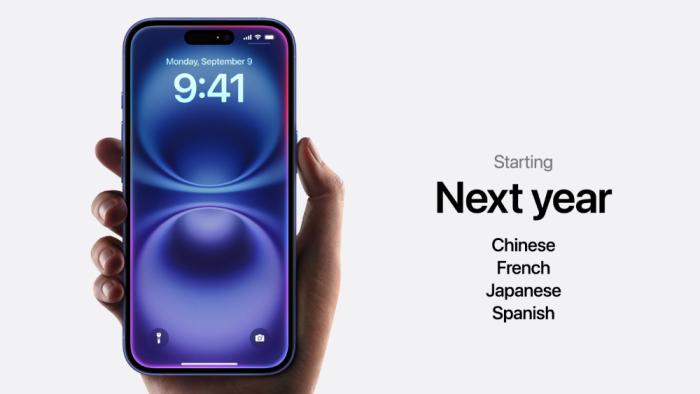 AppleIntelligence英文版次月就会正式登场，将于明年支持中文与更多语言， 第2张