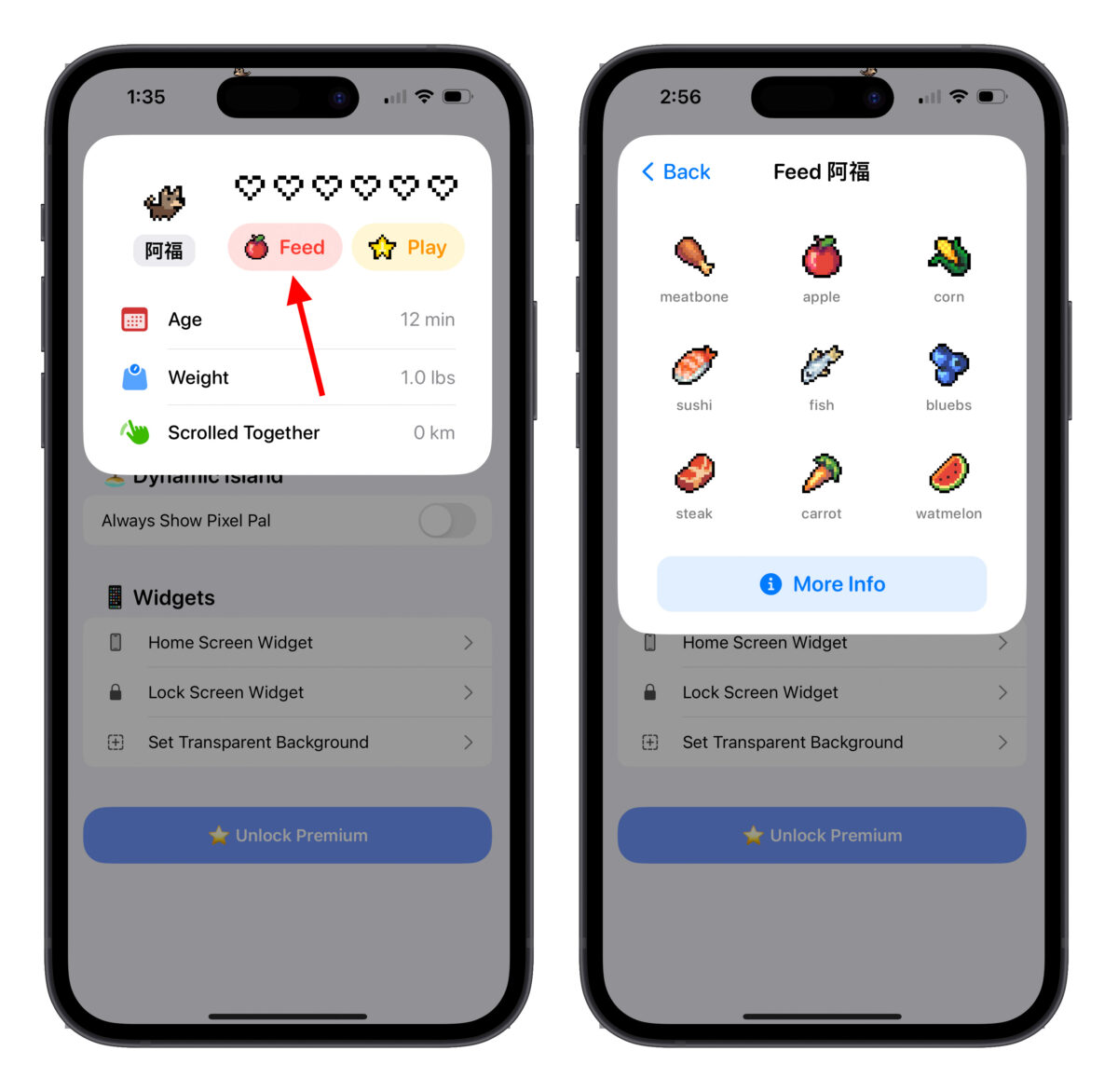 iPhone 养宠物 App 推荐：Pixel Pals 能养能互动、还能常驻在小工具上 第9张
