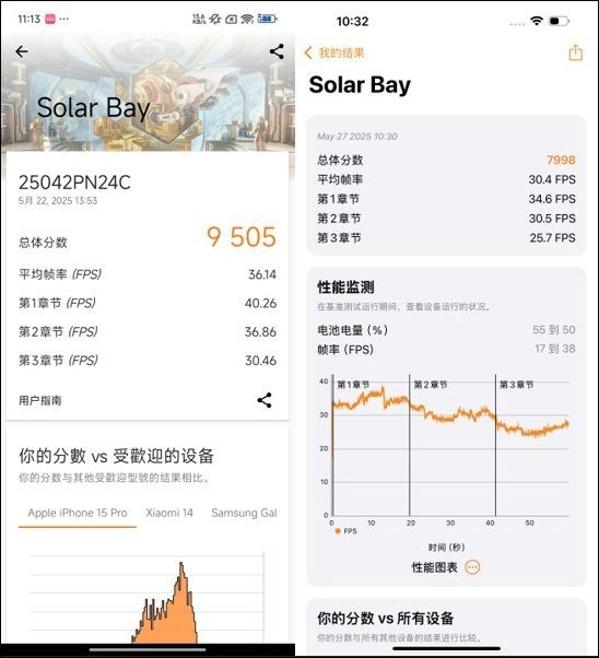 小米玄戒O1 vs 苹果A18 Pro：3nm 旗舰处理器效能游戏表现比一比 - 安软网