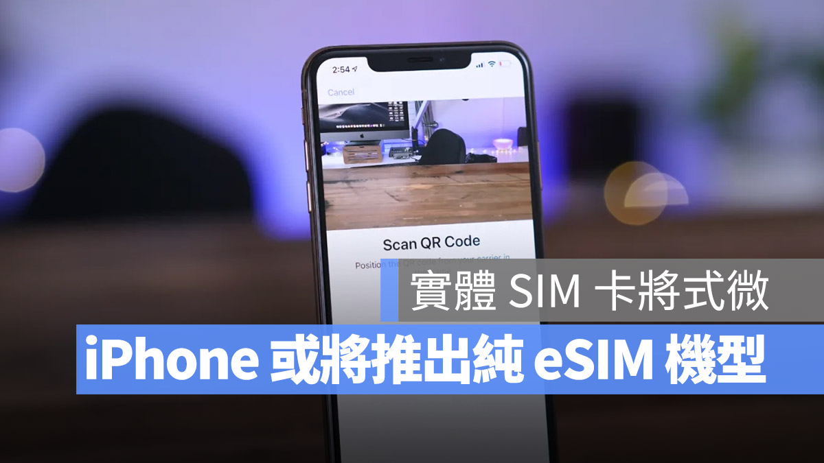 iPhone 14 或许会额外推出纯 eSIM 卡机型，实体 SIM 卡将被取代？ 第1张