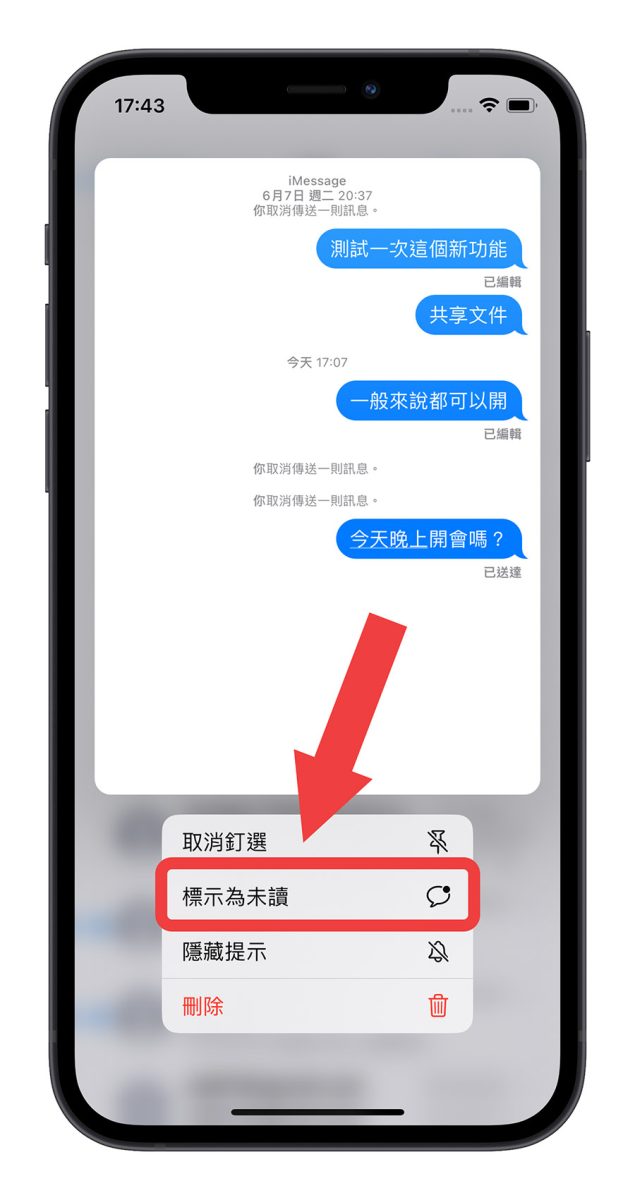 iOS 16 消息 3 大新功能：送出后还能收回与编辑 第9张