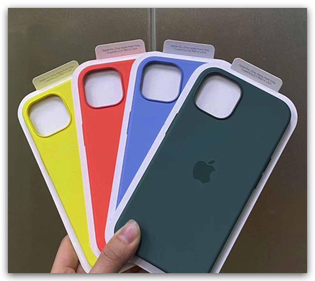 4 款新色 iPhone MagSafe 硅胶保护壳準备在春季发表会后推出？ 第2张