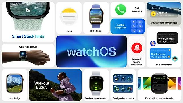 watchOS 26 带来全新设计与健康功能强化