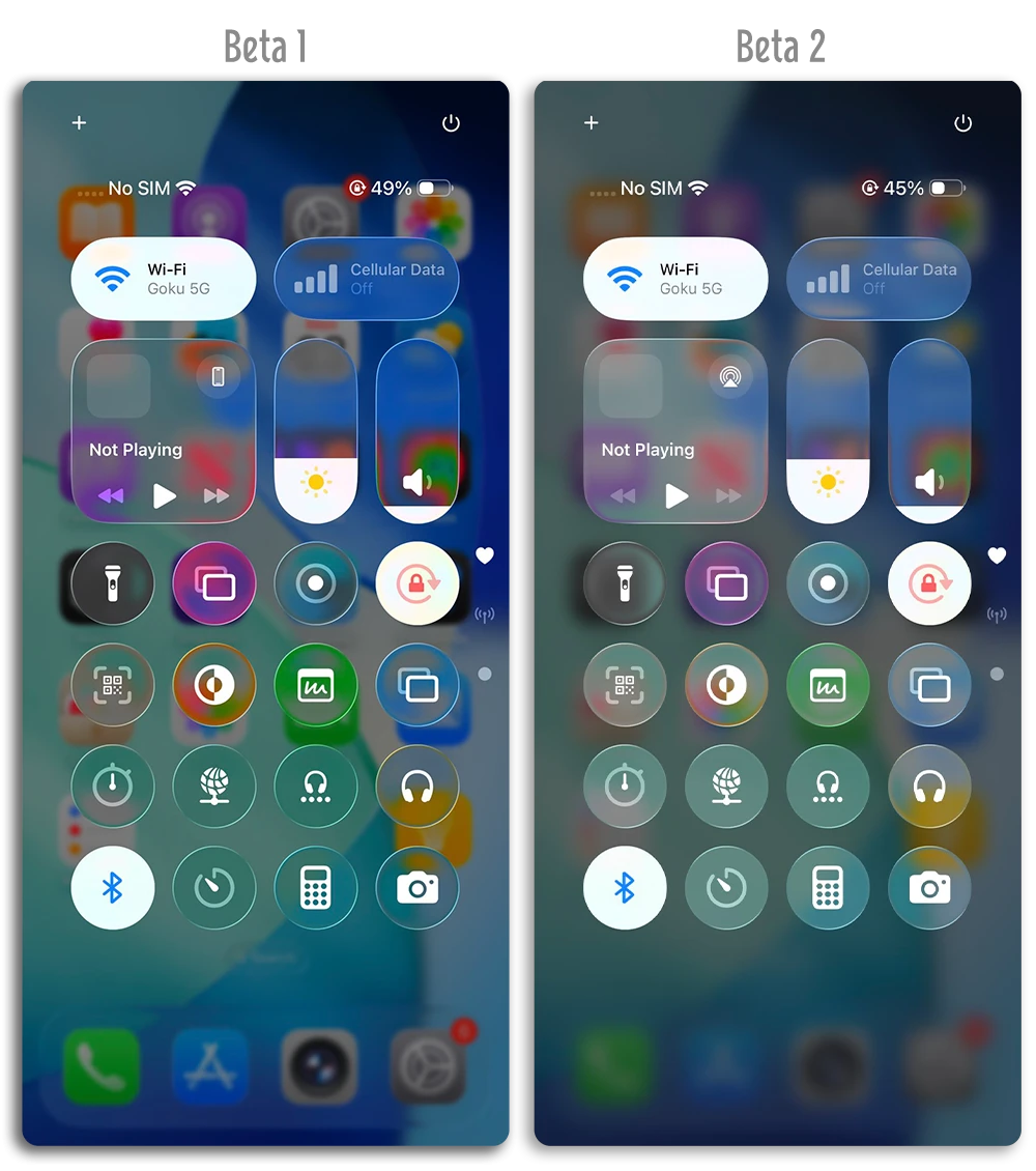 iOS 26 Developer Beta 2 Bug修复新功能变化