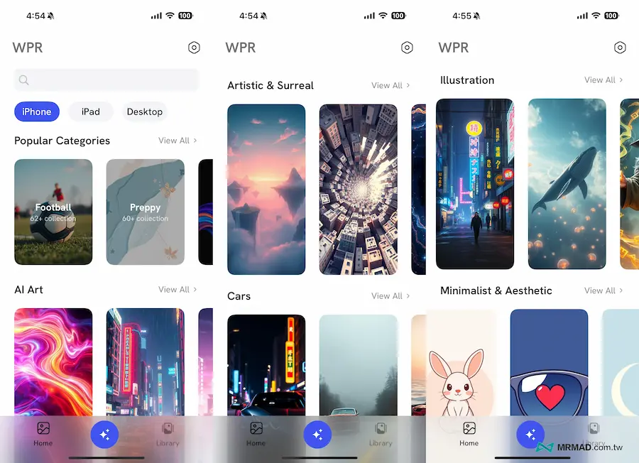 4K Wallpapers Generator AI手机壁纸生成APP 3