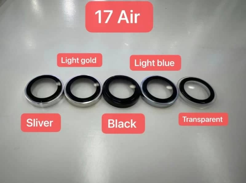 iPhone 17 及 iPhone 17 Air 颜色最新泄露