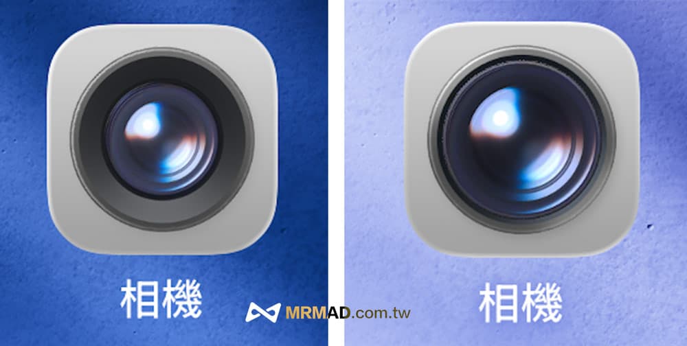 全新相机图标设计