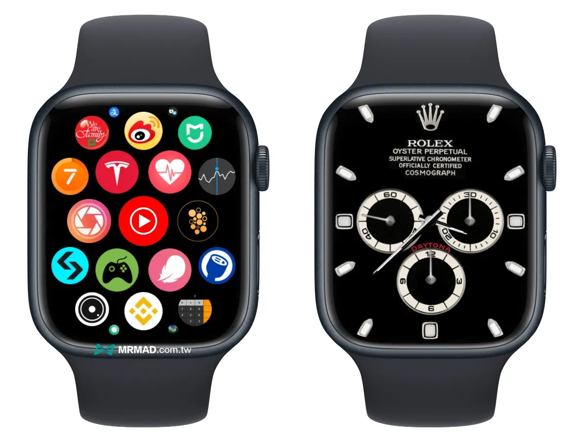 Apple Watch劳力士表面下载和套用 2