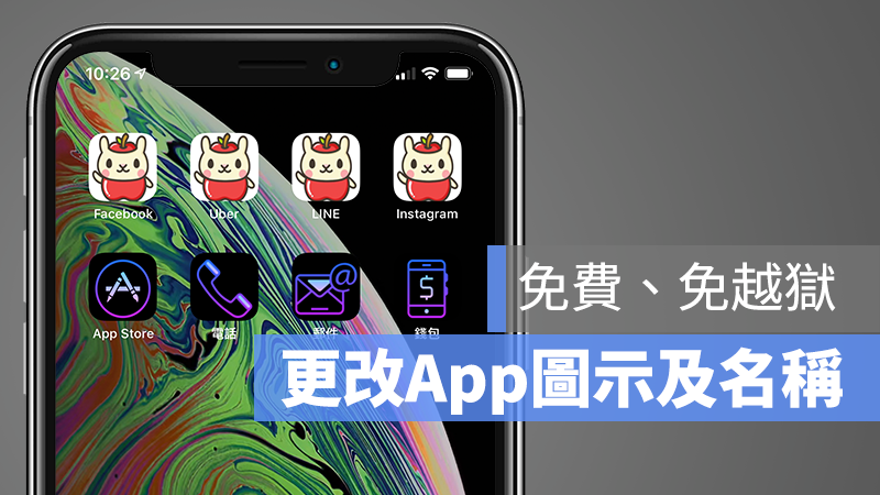 自订 iPhone 桌面 App 图案与名称，更改风格超简单（iOS 免越狱） 第1张