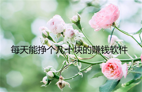 什么软件可以赚钱一天几十块钱？2025年每天能挣个几十块的赚钱软件 第1张
