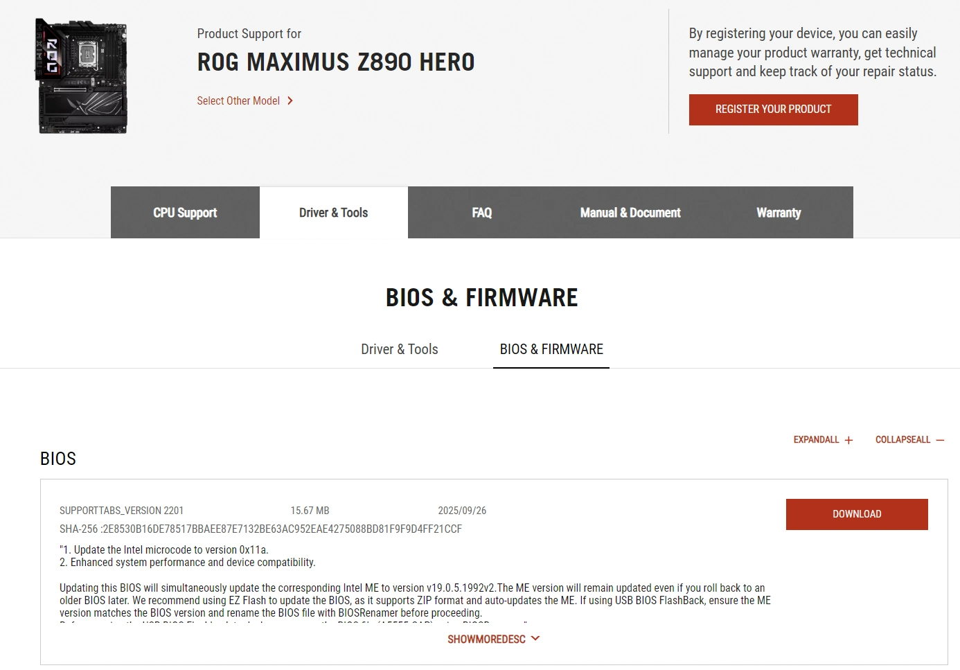 GIGABYTE 已推出支持ARROW LAKE REFRESH的最新Z890 BIOS？