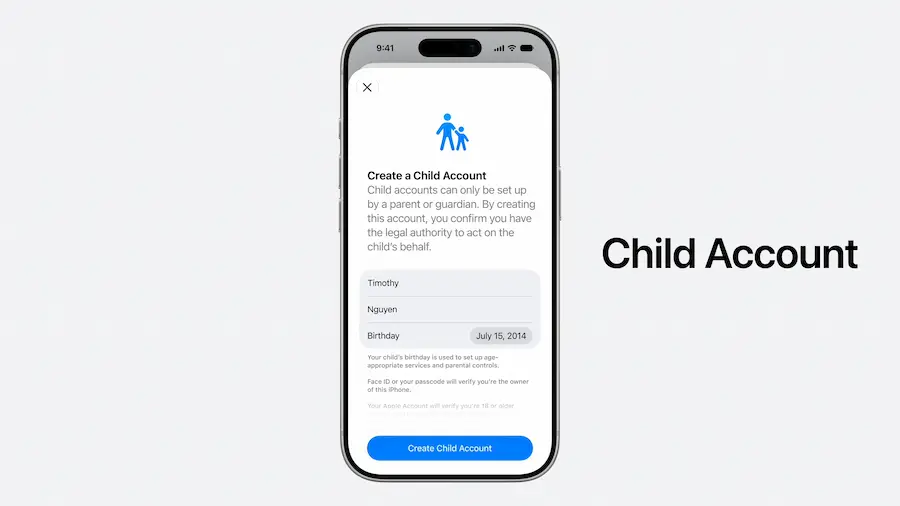 WWDC 2026 亮点三:家长监护与儿童账号