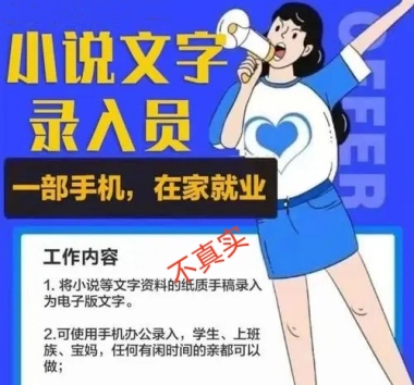 小说录入平台赚钱是真的吗(真实情况爆料,赶紧来看)